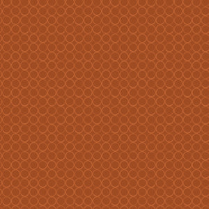 Whispering Grasslands Collection-Circles-Terracotta-Quilting Fabrics-58240305-03