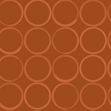 Whispering Grasslands Collection-Circles-Terracotta-Quilting Fabrics-58240305-03