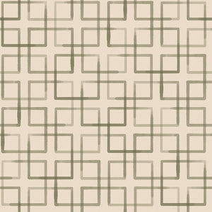 Whispering Grasslands Collection-Squares-Cream-Quilting Fabrics-58240306-01