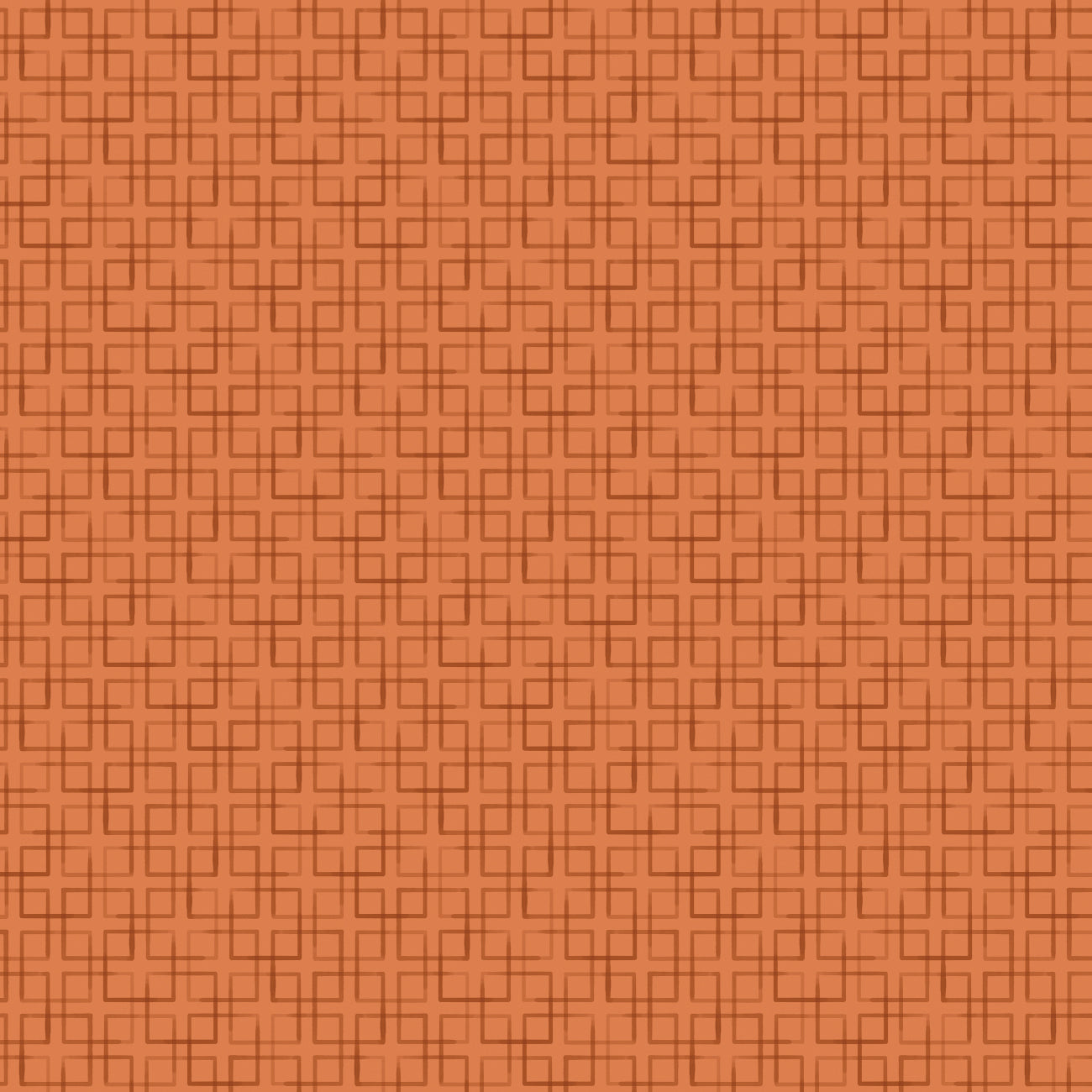 Whispering Grasslands Collection-Squares-Light Terracotta-Quilting Fabrics-58240306-03