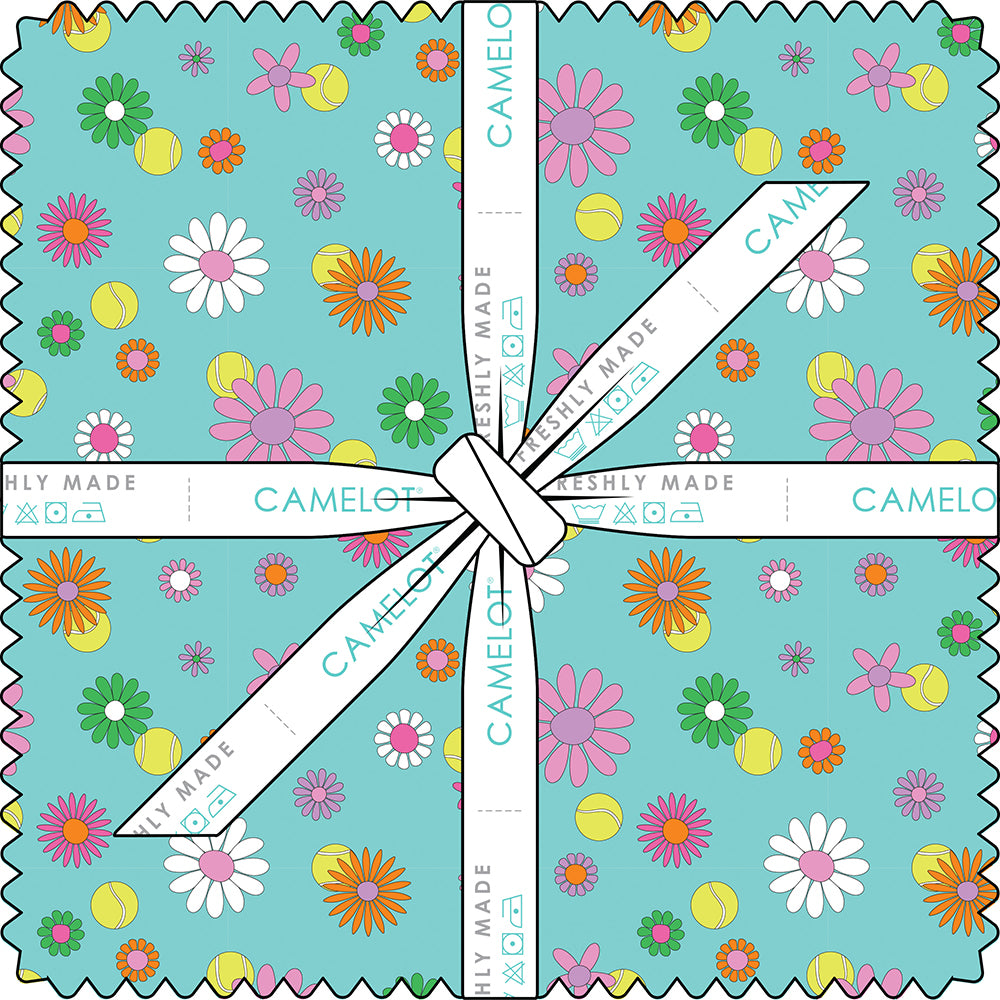 Collection Sentiment Estivale Précoupé Carrés 10" (42 pièces)
