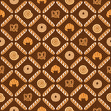I Love Carbs Collection-Bakery Lattice-Dark Brown-58240705-02