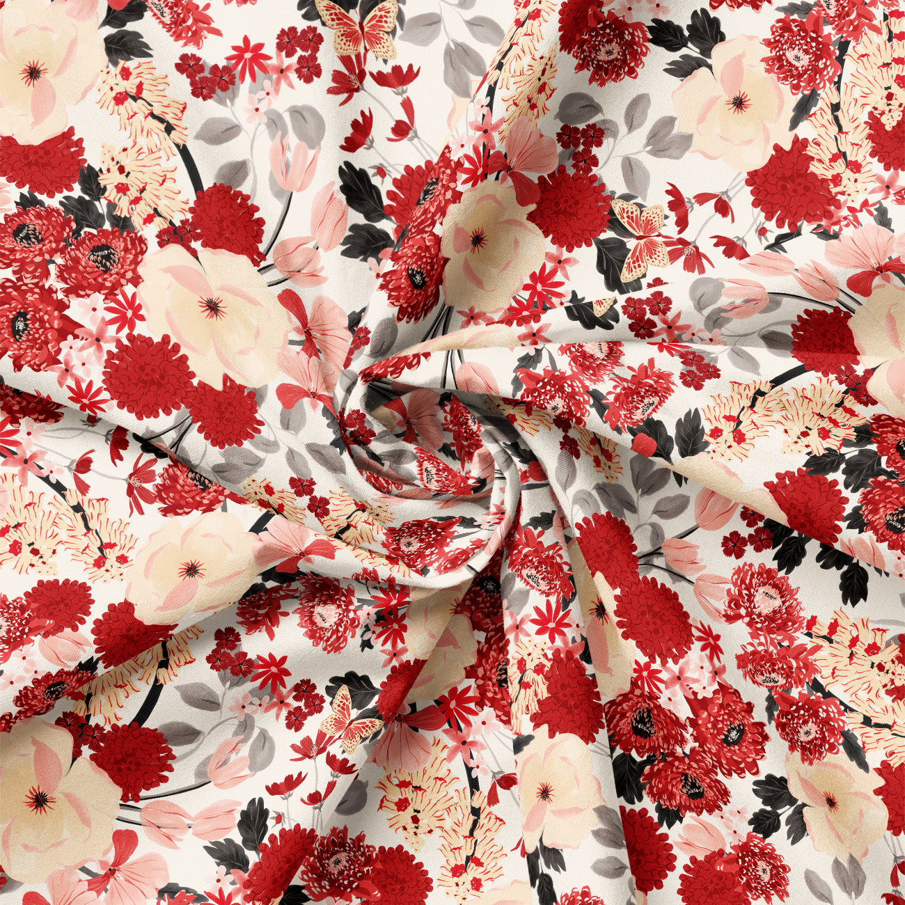 Collection Fleurs et Nœuds-Fleurs Florissantes-58240801-01-Crème