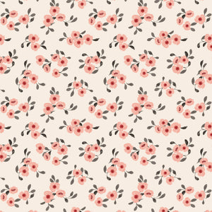 Blooms and Bows Collection-Scattered Florals-Cream-58240804-01