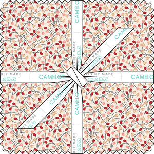 Blooms and Bows Collection 10" Squares (42 pieces)-Multi-58240806SQU