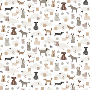 Pawsitively Adorable Collection-Pawsitively Adorable-White-100% Cotton-58250101-01