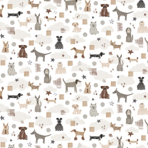 Pawsitively Adorable Collection-Pawsitively Adorable-White-100% Cotton-58250101-01