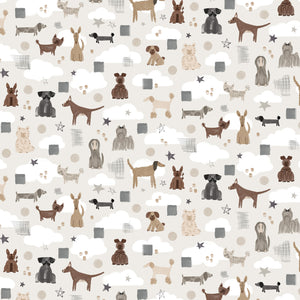 Pawsitively Adorable Collection-Pawsitively Adorable-Light Taupe-100% Cotton-58250101-02