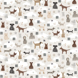 Pawsitively Adorable Collection-Pawsitively Adorable-Light Taupe-100% Cotton-58250101-02