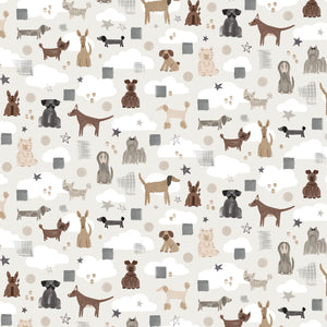 Pawsitively Adorable Collection-Pawsitively Adorable-Light Taupe-100% Cotton-58250101-02