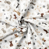 Pawsitively Adorable Collection-Pawsitively Adorable-Light Taupe-100% Cotton-58250101-02