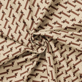 Pawsitively Adorable Collection-Dachshund Along-Tan-100% Cotton-58250102-01