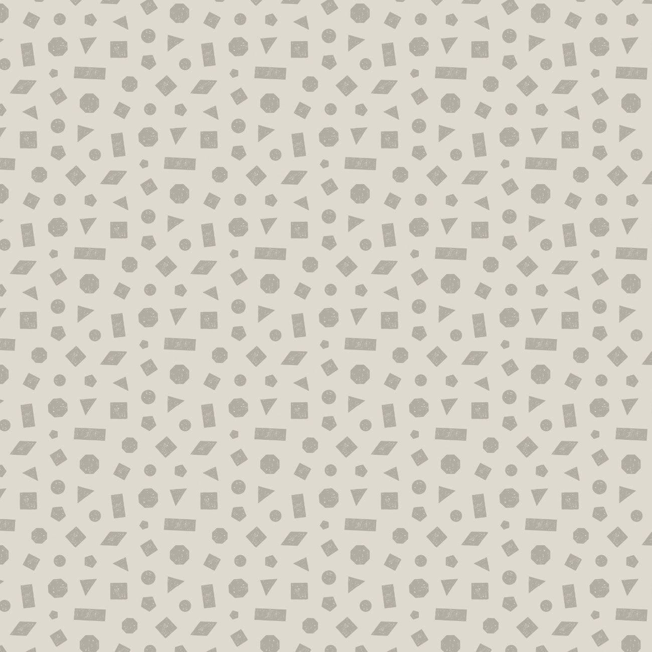 Pawsitively Adorable Collection-Tossed Shapes-Light Grey-100% Cotton-58250106-01
