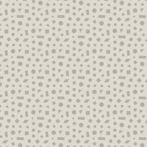 Pawsitively Adorable Collection-Tossed Shapes-Light Grey-100% Cotton-58250106-01