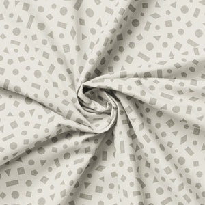 Pawsitively Adorable Collection-Tossed Shapes-Light Grey-100% Cotton-58250106-01