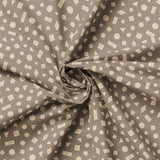 Pawsitively Adorable Collection-Tossed Shapes-Dark Taupe-100% Cotton-58250106-02