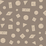 Pawsitively Adorable Collection-Tossed Shapes-Dark Taupe-100% Cotton-58250106-02
