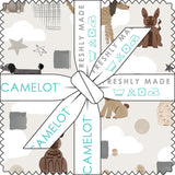 Pawsitively Adorable Collection 5" Charms (42 pieces)-Multi-100% Cotton-58250106CHA