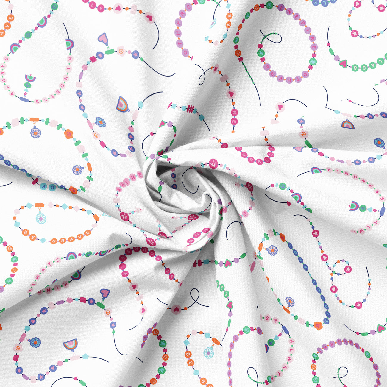 Friendship Bracelet Club Collection-Friendship Bracelet Club-White-100% Cotton-58250201-01
