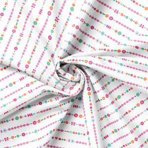Friendship Bracelet Club Collection-Bracelet Besties-White-100% Cotton-58250202-01