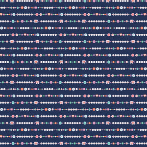 Friendship Bracelet Club Collection-Bracelet Besties-Navy-100% Cotton-58250202-02