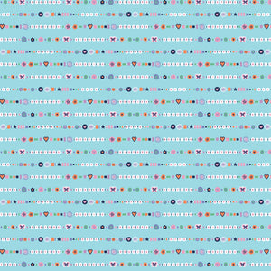Friendship Bracelet Club Collection-Bracelet Besties-Blue-100% Cotton-58250202-03