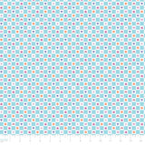 Friendship Bracelet Club Collection-Sweetheart Check-Blue-100% Cotton-58250203-01