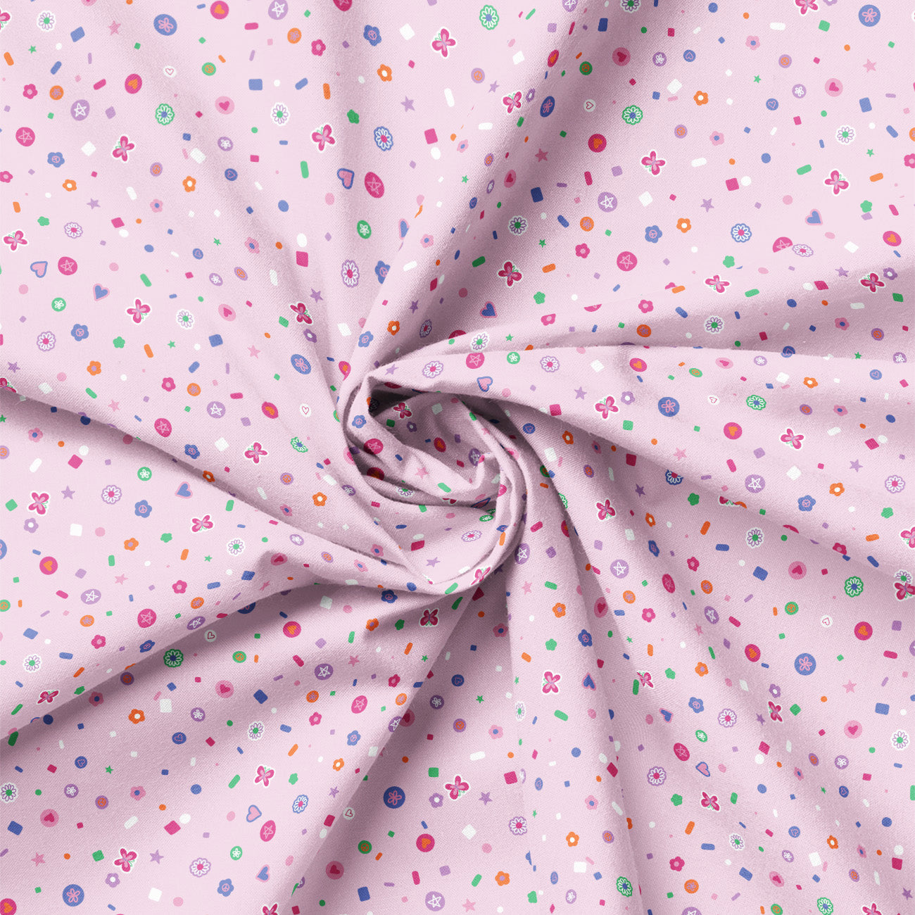 Friendship Bracelet Club Collection-Scattered Beads-Light Pink-100% Cotton-58250204-01