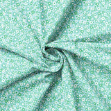Friendship Bracelet Club Collection-Sweetheart Floral-Aqua-100% Cotton-58250205-02