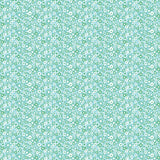 Friendship Bracelet Club Collection-Sweetheart Floral-Aqua-100% Cotton-58250205-02