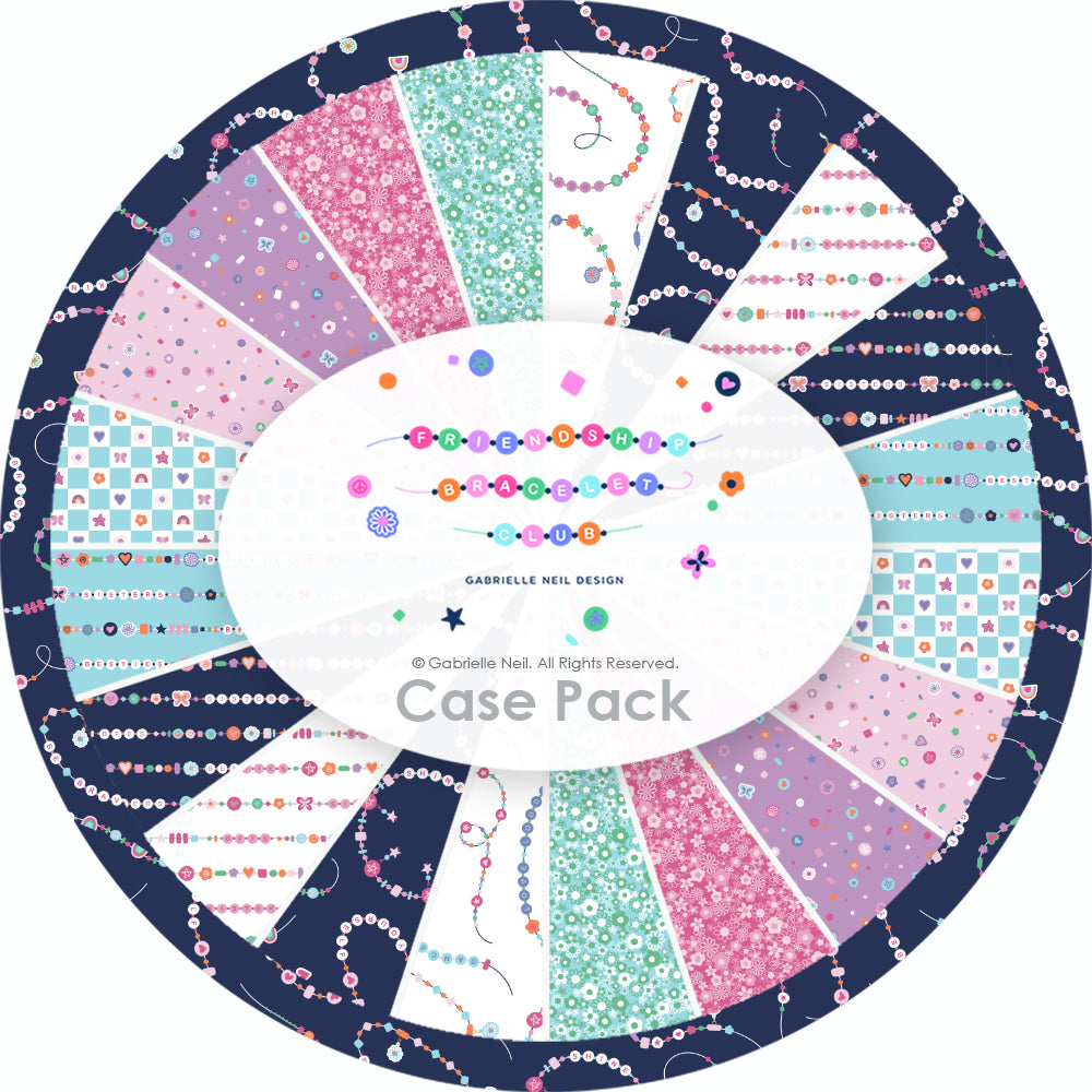 Friendship Bracelet Club Collection Super Stack Case Pack (150 Yards)-Multi-100% Cotton-58250205SSCASE