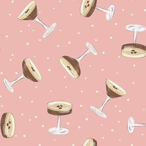 Tini Time Collection-Espresso Martini Toss-Pink-100% Cotton-58250303-01