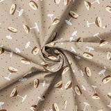 Tini Time Collection-Espresso Martini Toss-Taupe-100% Cotton-58250303-03