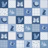 Collection Jean Bébé Bleu-Blocs Jean Bébé-Multi-100% Coton-58260101-01