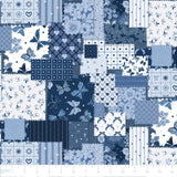 Blue Baby Jean Collection-Baby Jean Patchwork-Multi-100% Cotton-58260102-01