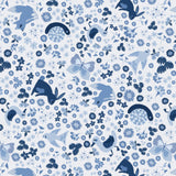 Collection Jean Bébé Bleu-Champ de Bébés Animaux-Blanc Cassé-100% Coton-58260105-01