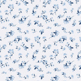 Collection Jean Bébé Bleu-Pluie de Fleurs-Blanc Cassé-100% Coton-58260106-01