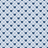 Blue Baby Jean Collection-Sweetheart Denim Plaid-Off-White-100% Cotton-58260107-01