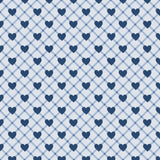 Blue Baby Jean Collection-Sweetheart Denim Plaid-Off-White-100% Cotton-58260107-01