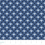 Blue Baby Jean Collection-Sweetheart Denim Plaid-Blue-100% Cotton-58260107-02