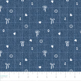 Blue Baby Jean Collection-Dainty Denim Plaid-Blue-100% Cotton-58260108-02