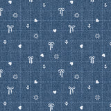Blue Baby Jean Collection-Dainty Denim Plaid-Blue-100% Cotton-58260108-02