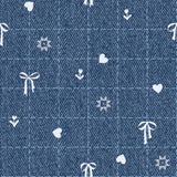 Blue Baby Jean Collection-Dainty Denim Plaid-Blue-100% Cotton-58260108-02