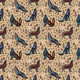 Alicia Kejick SS26 Collection-Ma’iingan-Tan-Quilting Cotton-59260101-02