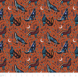 Alicia Kejick SS26 Collection-Ma’iingan-Burnt Orange-Quilting Cotton-59260101-03