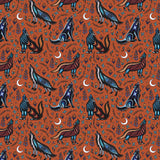 Alicia Kejick SS26 Collection-Ma’iingan-Burnt Orange-Quilting Cotton-59260101-03