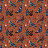 Alicia Kejick SS26 Collection-Ma’iingan-Burnt Orange-Quilting Cotton-59260101-03