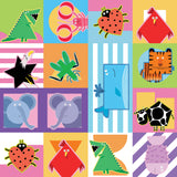 Collection Formes Joyeuses-Blocs Joyeux--Multi-100% Coton-60260101-01
