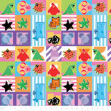 Collection Formes Joyeuses-Blocs Joyeux--Multi-100% Coton-60260101-01