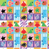 Collection Formes Joyeuses-Blocs Joyeux--Multi-100% Coton-60260101-01